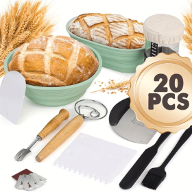 Anti-counterfeit bread basket, sourdough baking supplies, complete sourdough beginner kit, bread lamella, Danish dough whiskey, bread basket, sourdou