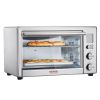 13-IN-1 Air Fryer Toaster Oven, 28L/29.6Qt Convection Oven, 1800W 2-Tier Toaster Ovens Countertop Combo with Wire Racks, Pizza Pan, Gloves, Home and