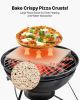 Pizza Stone, 15 x 12 in Rectangular Cordierite Pizza Stone, Extra Large Baking-Stone with Scraper, 0.6 in Thick Heat-Resistant Cordierite, for Kitche