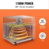 12-IN-1 Air Fryer Toaster Oven, 25L Convection Oven, 1700W Stainless Steel Toaster Ovens Countertop Combo with Grill, Pizza Pan, Gloves, 12 Slices To