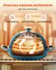 Enameled Cast Iron Dutch Oven, 5 Quart Pot for Sourdough Bread Baking, Heavy-Duty Cookware Pan with Lid and Dual Handles, Oven Induction Compatible u