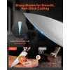 Kitchen Knife Set, 6 Piece High Carbon Stainless Steel Sharp Knife Set, Professional Kitchen Cutlery with Ergonomic Crack-Resistant Handle, and Walnu